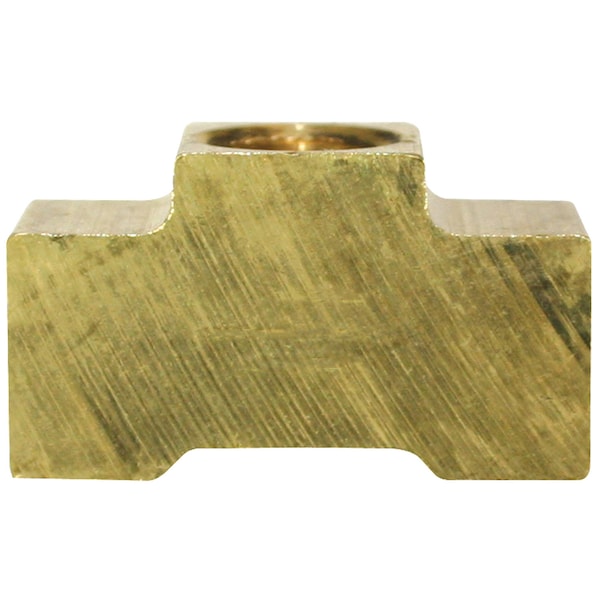 Ags Brass Brake Line Union Tee, Female(3/8-24 Inverted), 100/box BLFX-59 - main